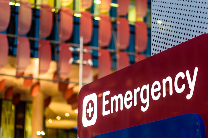 emergency room sign - should I go to the ER after a car accident